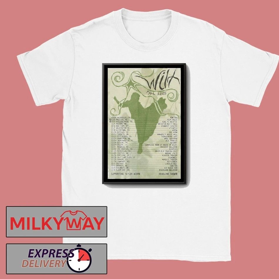 Wilt Band 2025 Fall Tour Poster shirt