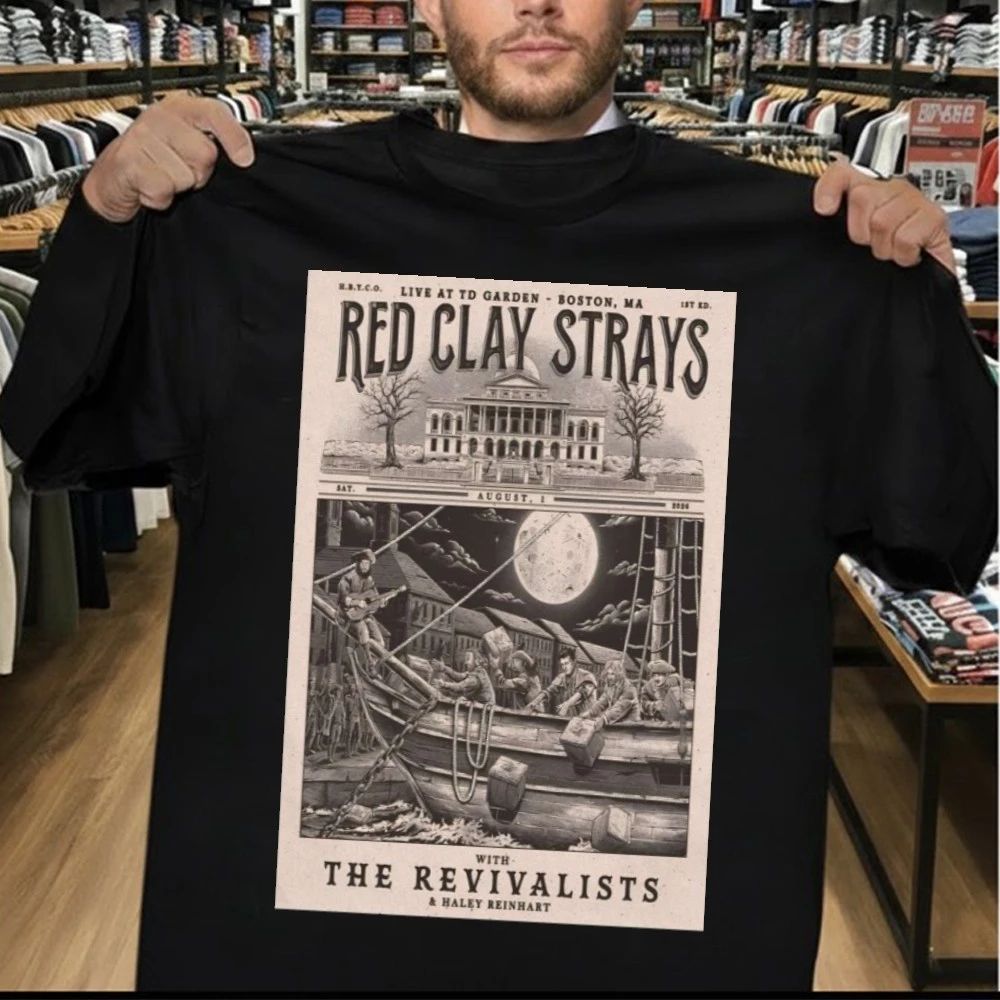 Red Clay Strays In Boston MA On Aug 1 2026 Poster Shirt