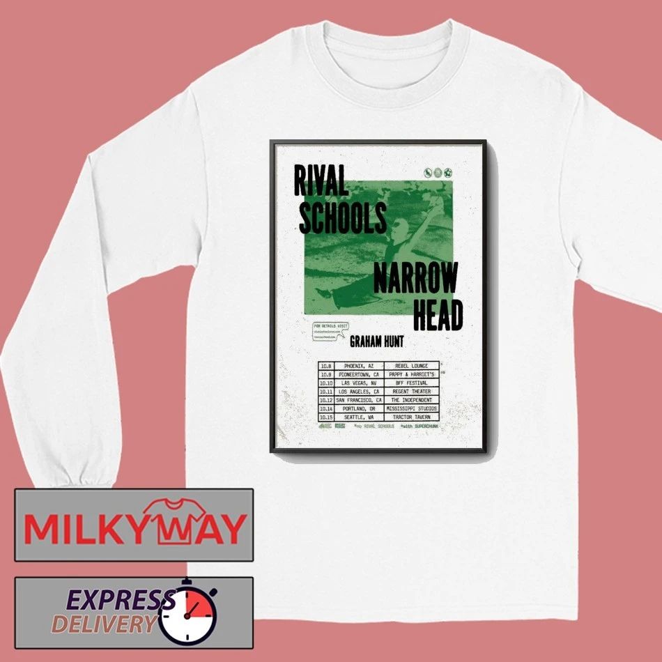 Poster Rival Schools Fall Tour 2025 shirt