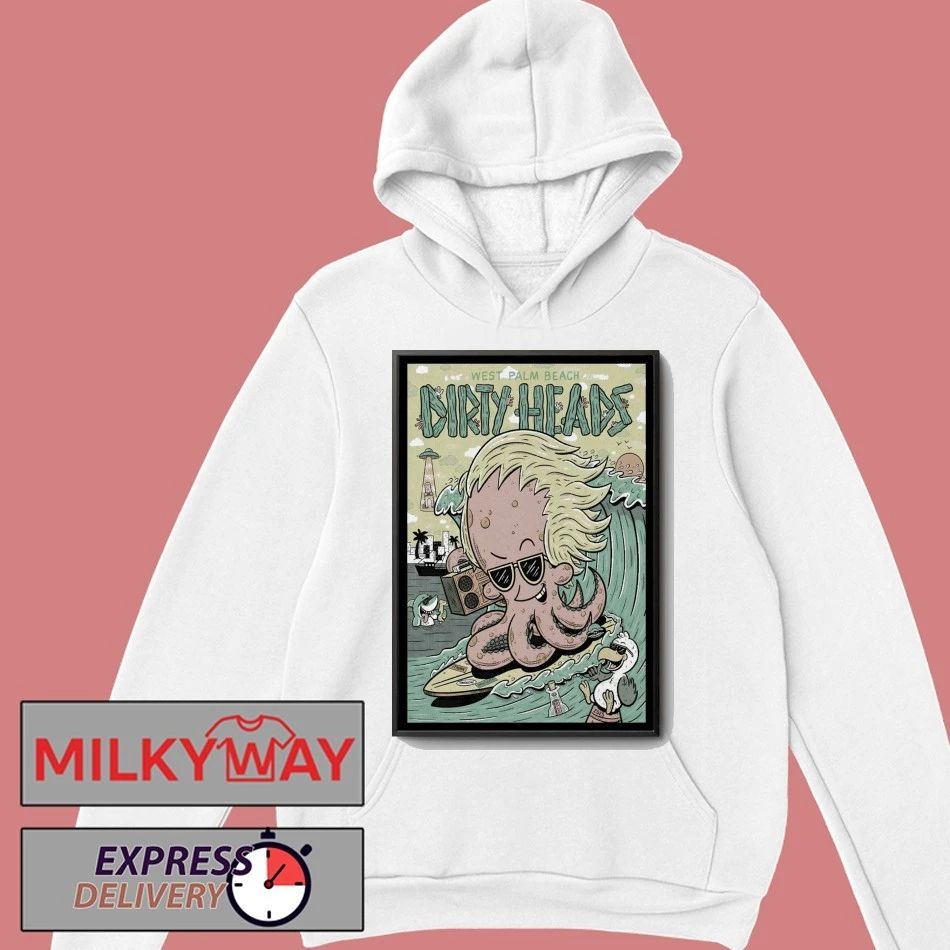 Dirty Heads Event West Palm Beach, FL 2025 Poster shirt