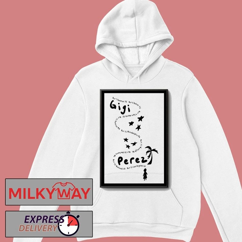 Gigi Perez At The Beach, In Every Life Tour 2025 Poster shirt