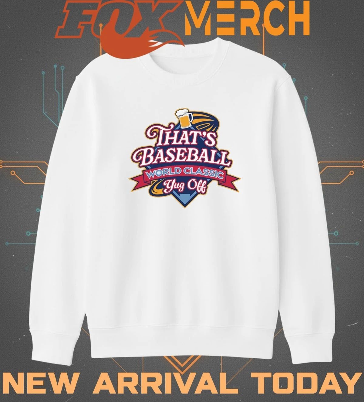 That’s baseball world classic yug off t-shirt