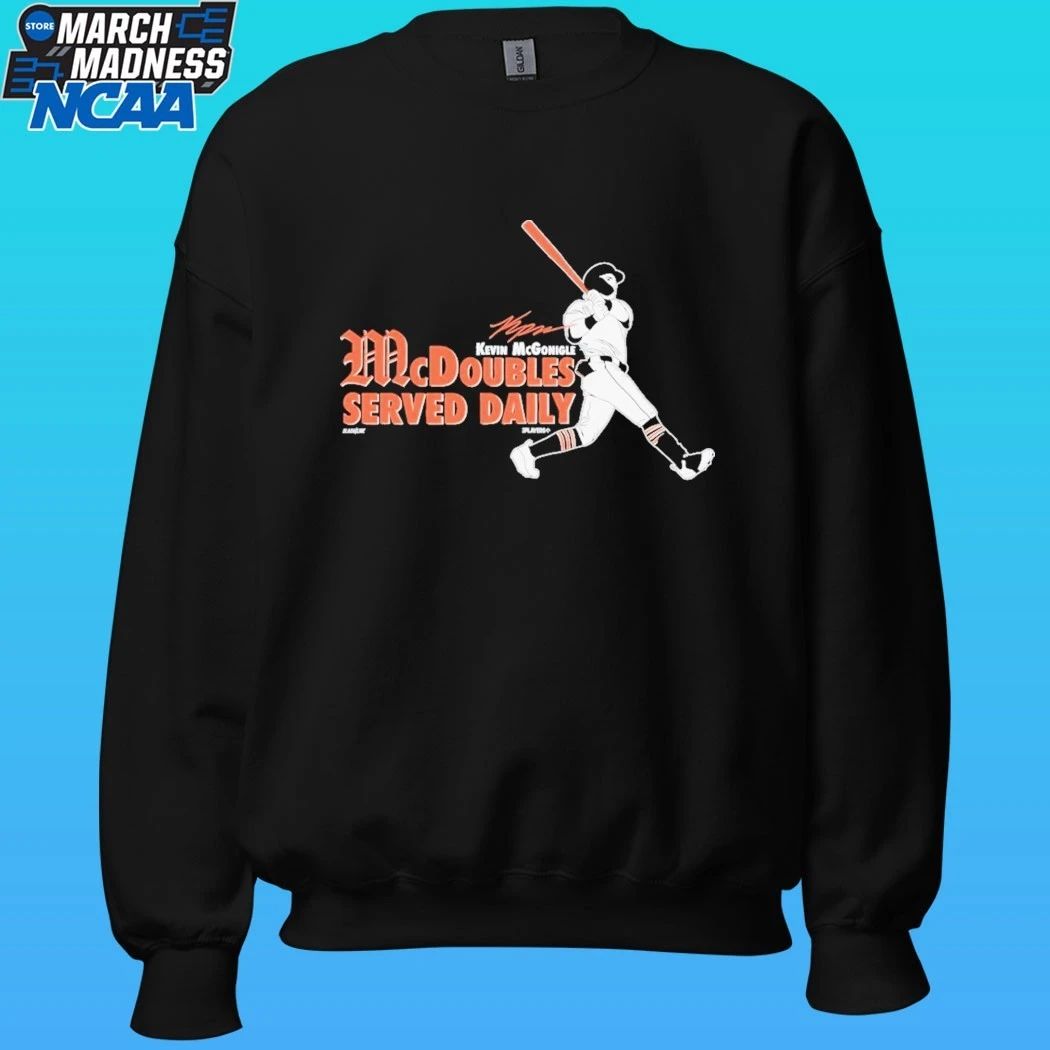 Kevin McGonigle Detroit Tigers McGoubles Served Daily Shirt