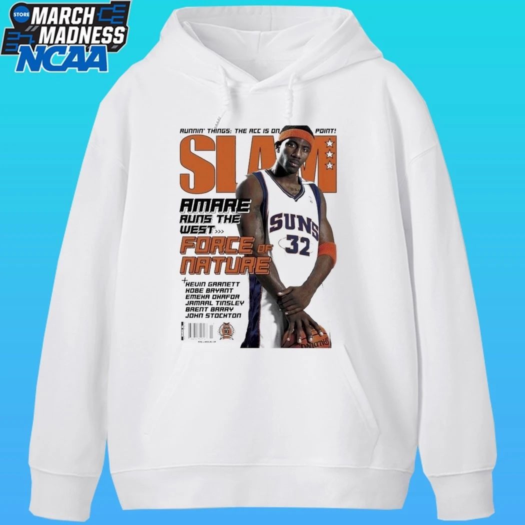 Slam Magazine Amare Runs The West Force Of Nature 2026 Shirt