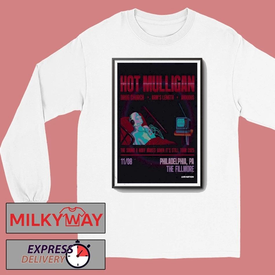 Mulligan Tour 2025 The Fillmore Philadelphia Poster shirt
