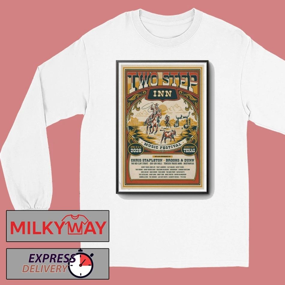 Apr 18-19 2026 Two Step Inn Commemorative Poster shirt