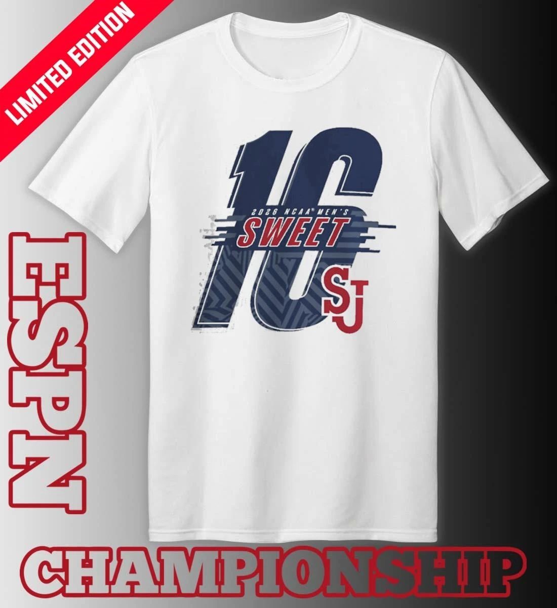 Sweet Sixteen St. John’s University Men’s Basketball Shirt