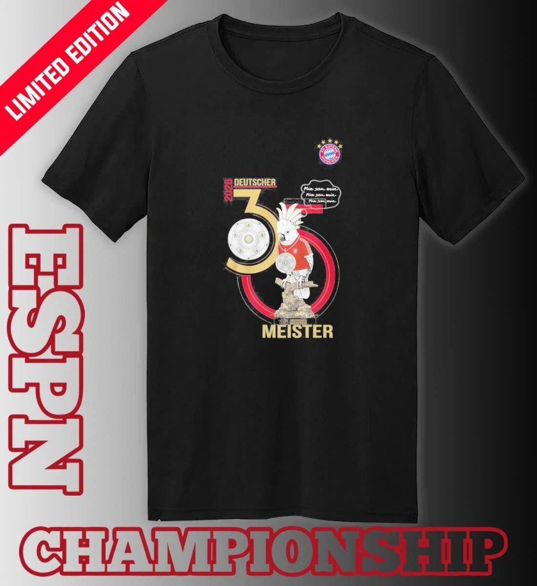 2026 Deutscher Meister Cockatoo Bayern Munich Shirt