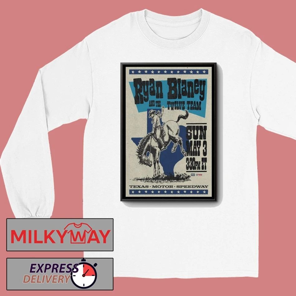 May 3 2025 Ryan Blaney Texas, Motor Poster shirt