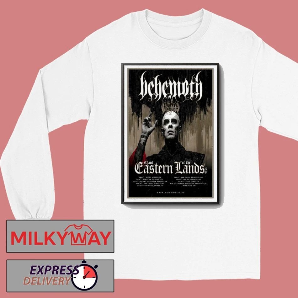 Behemoth Tour 2026 Poster shirt