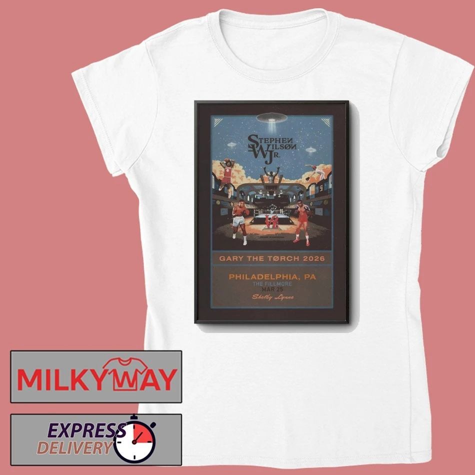 Stephen Wilson JR. 3 25 2026 Philadelphia PA Poster shirt