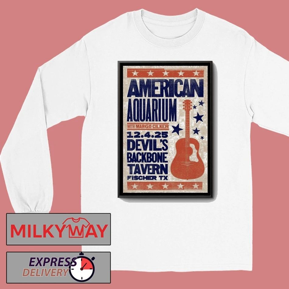 American Aquarium Fall Tour 2025 Devil’s Backbone Tavern Poster shirt