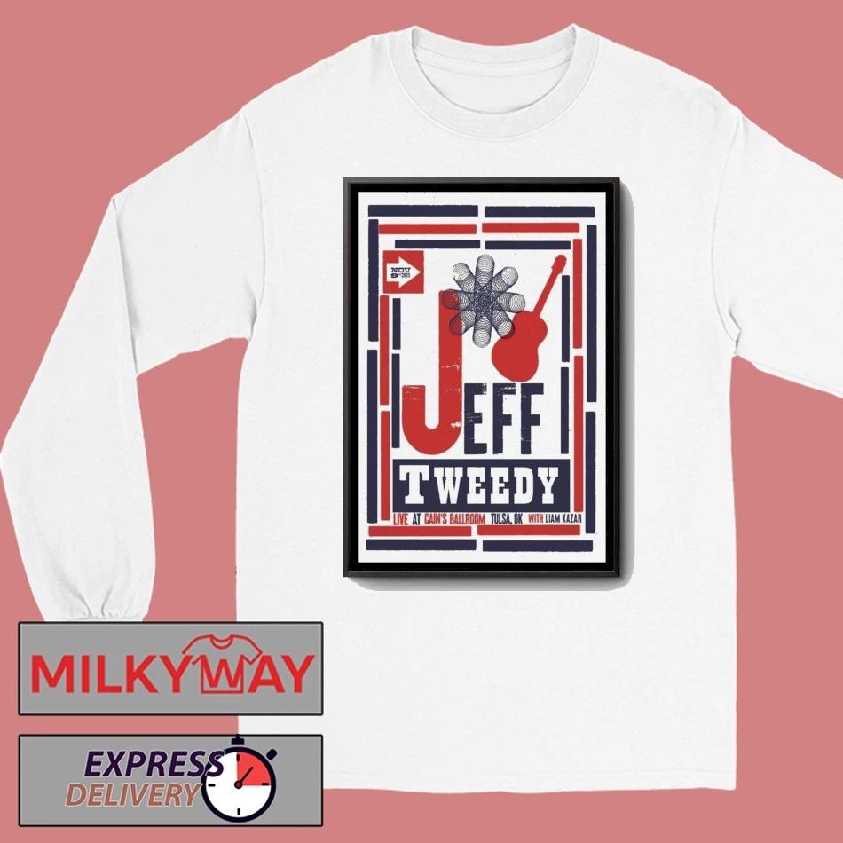 Jeff Tweedy Cain’s Ballroom Tulsa OK Tour Poster shirt