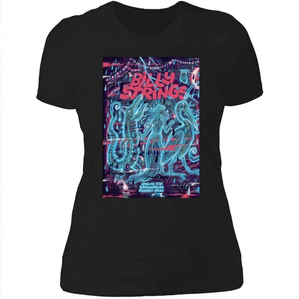 Billy Strings April 10 2026 In Savannah GA Shirt