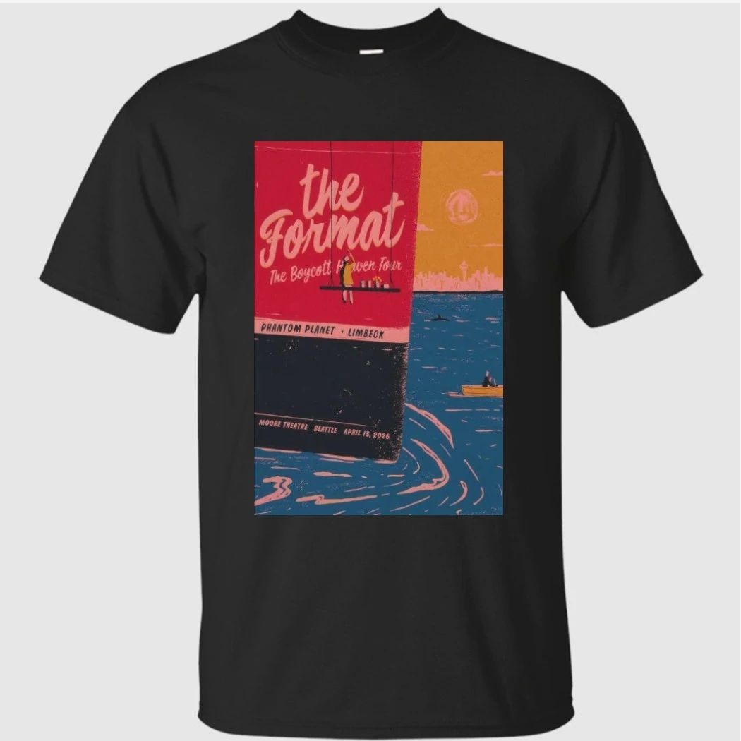 The Format April 13 2026 The Moore Theatre Seattle, WA Poster Shirt