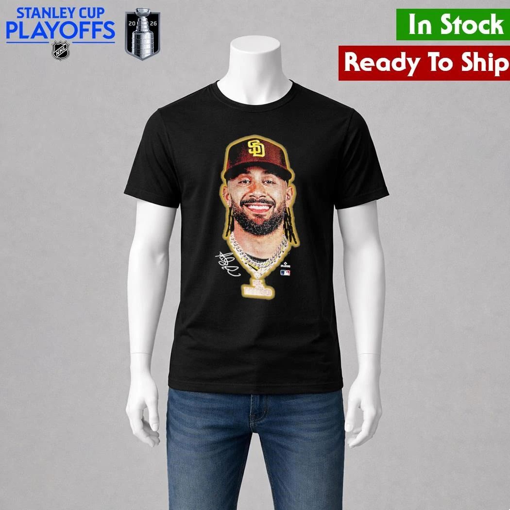 San Diego Padres Fernando Tatis Jr. Outerstuff Black Headliner Shirt