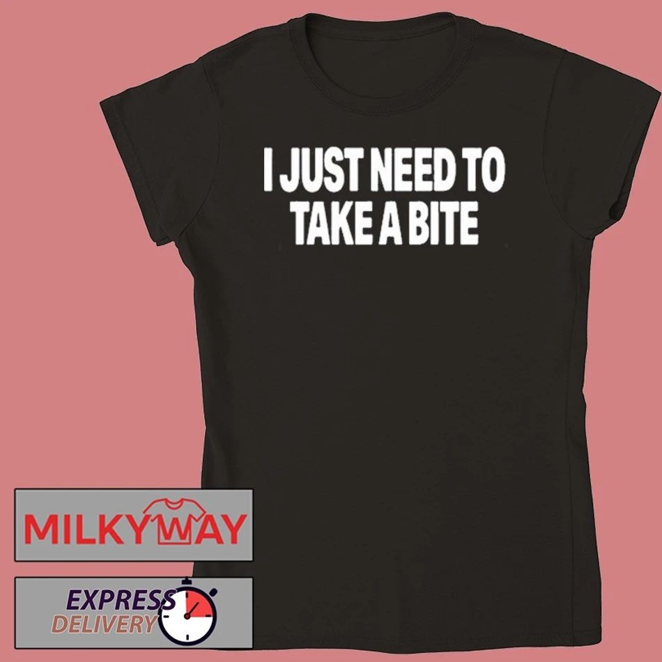 2026 TAKE A BITE CHERRY RED T-SHIRT