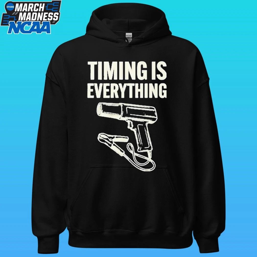 Timing Is Everything Mechanic Garage Humor Shirt