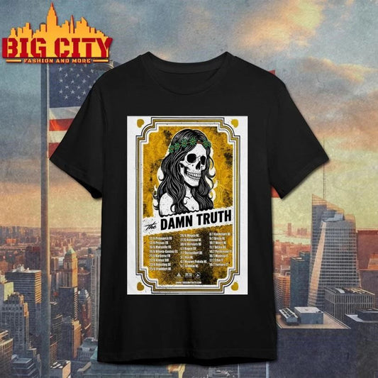 2026 The Damn Truth Europe Tour Poster Shirt