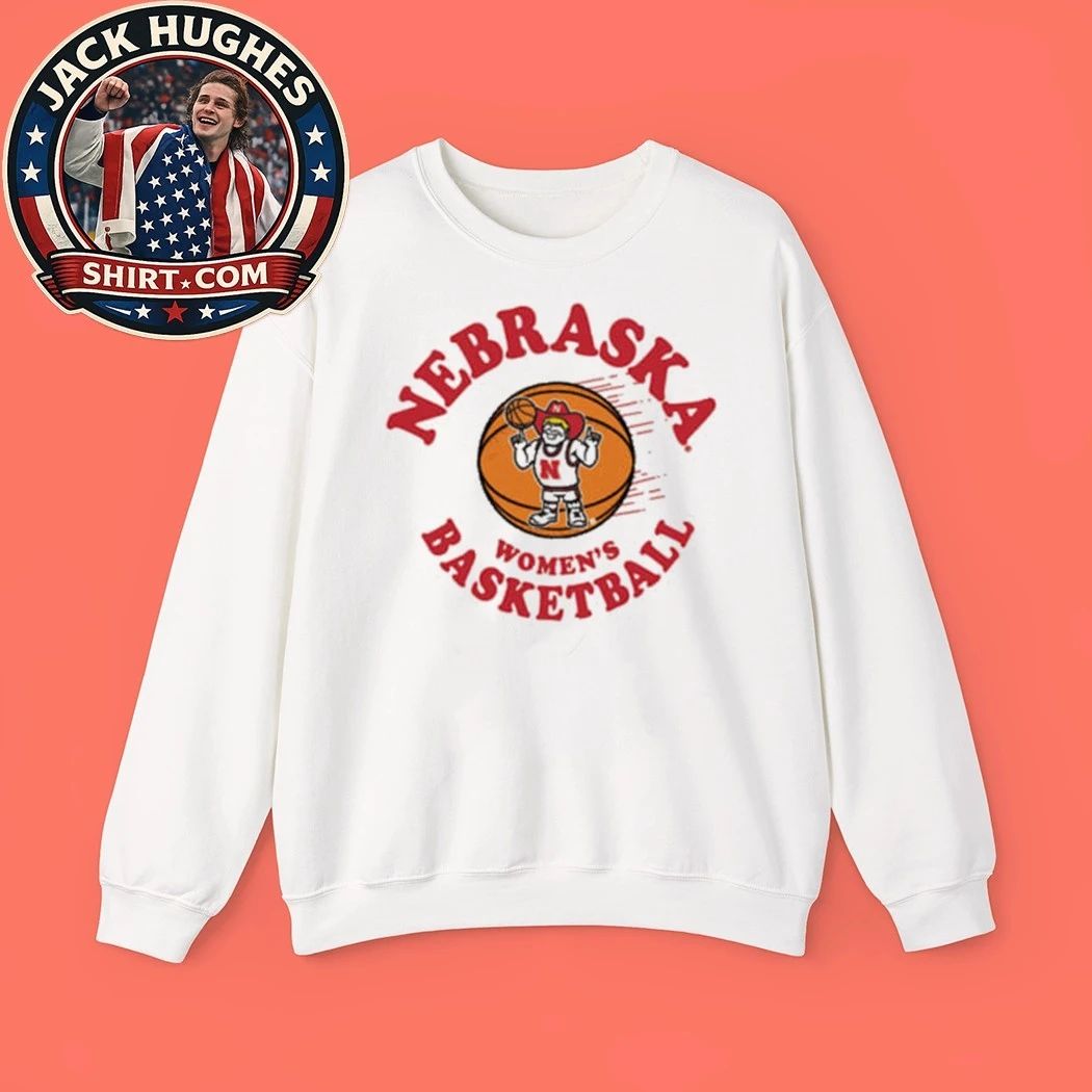Summit Sportswear Nebraska Cornhuskers White Womens Basketball Herbie Shirt