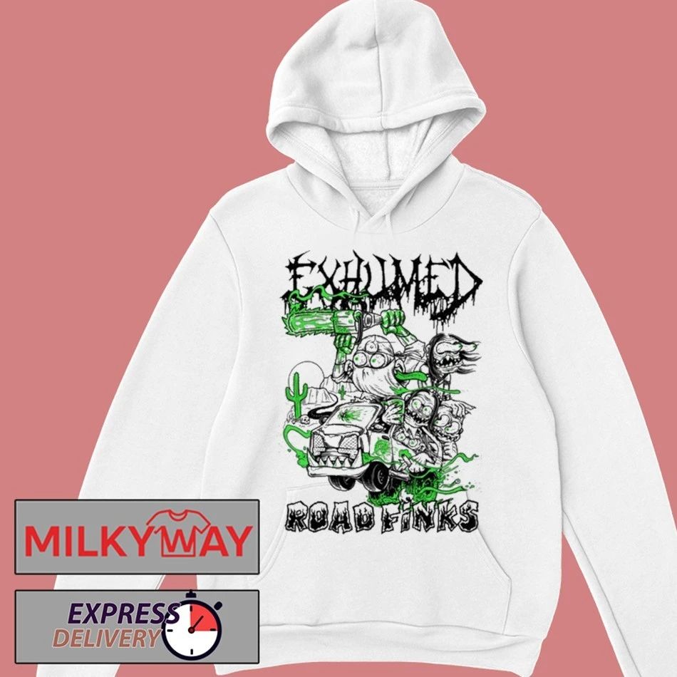 Exhumed Red Asphalt Road Fink Shirt