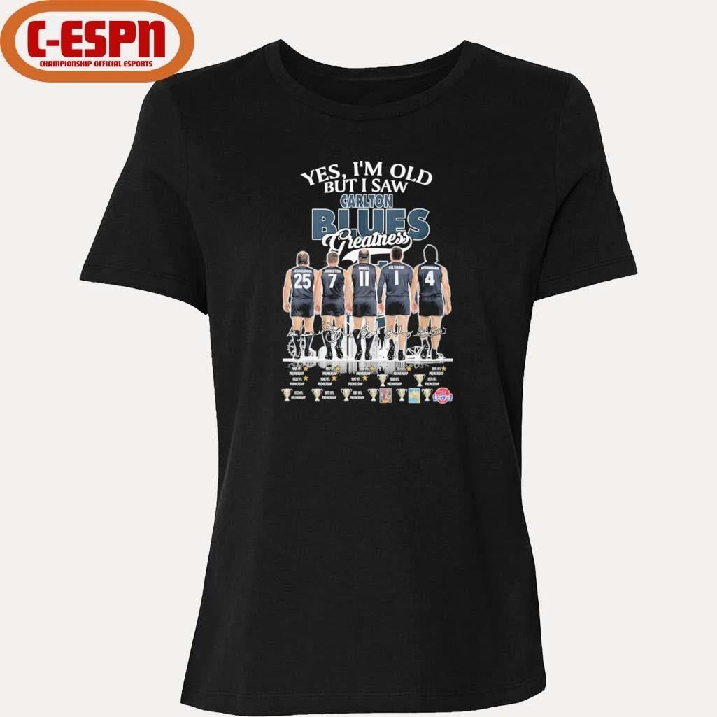 Yes, I’m Old But I Saw Carlton Blues Greatness Shirt