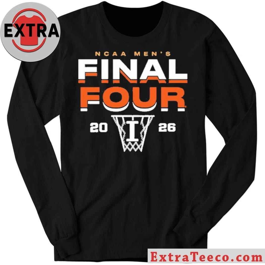 Fighting Illini 2026 Men’s Basketball Final Four Graphic T-Shirt