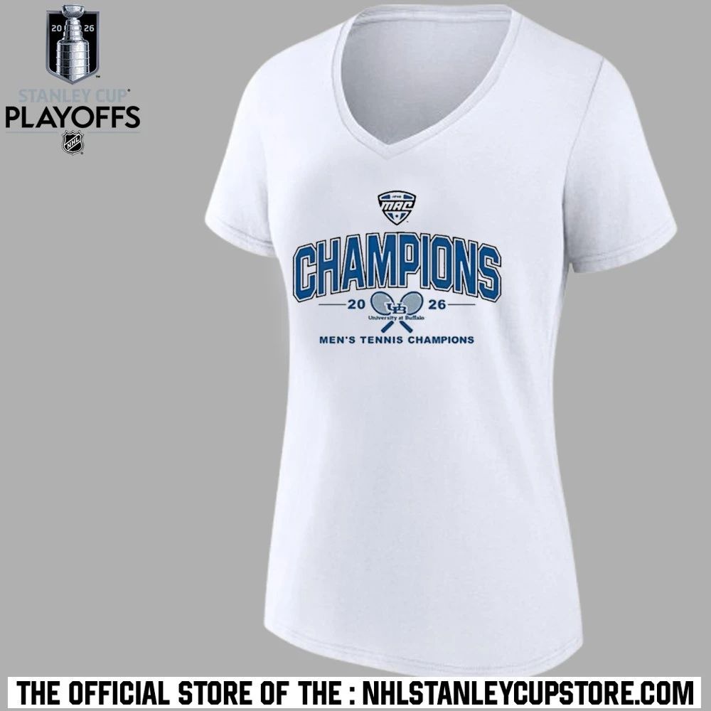 2026 University At Buffalo Bulls Mac Mens Tennis Champions Shirt