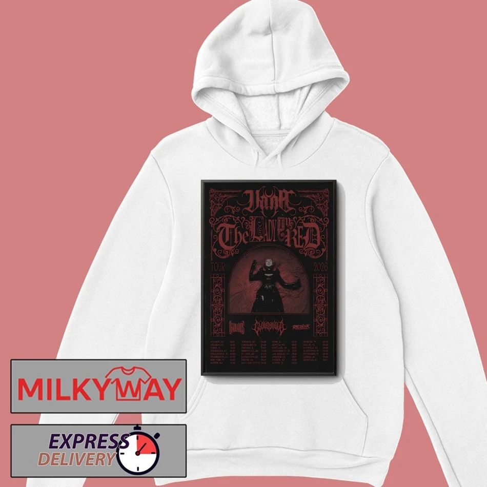 Vana The Lady In Red 2026 Shows Poster shirt