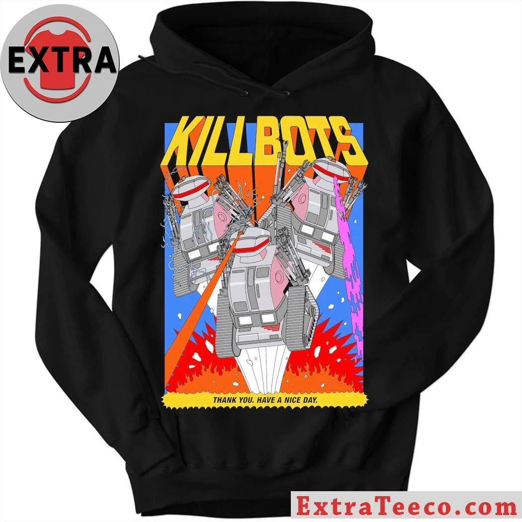 Challenge of the Killbots Chopping Mall Shirt