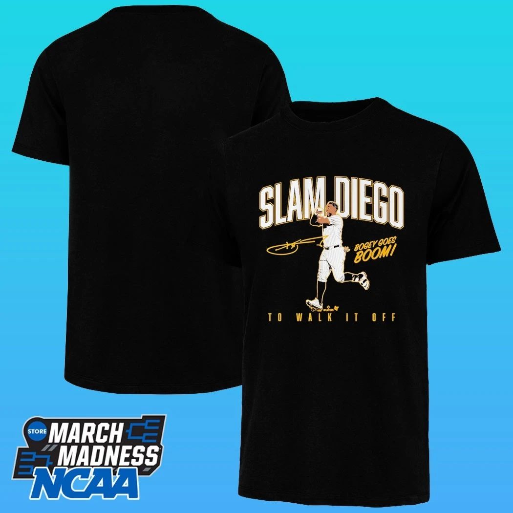 Xander Bogaerts Slam Diego To Walk It Bogey Goes Boom Shirt