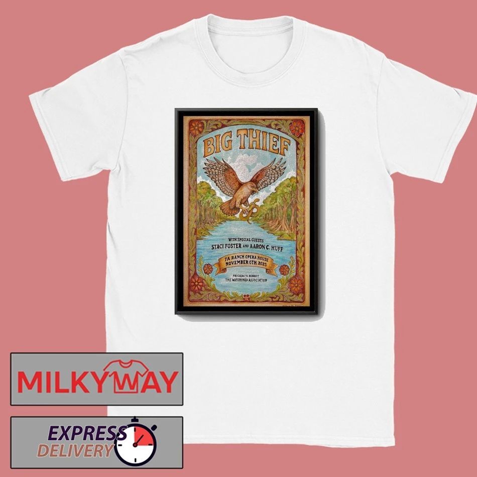 Big Thief Wimberley, Texas 2025 Poster shirt