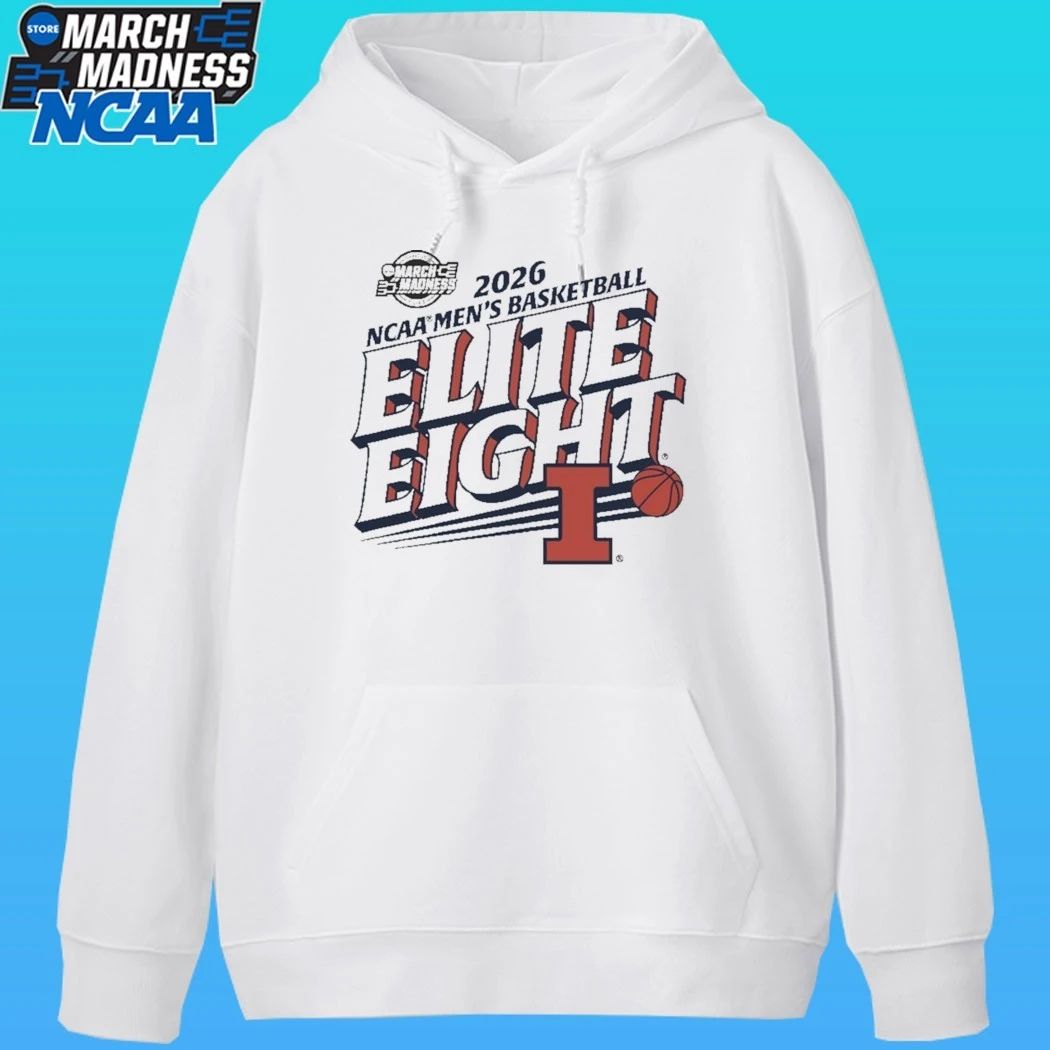 Illinois Fighting Illini 2026 Ncaa Men’s Basketball Elite Eight March Madness Shirt
