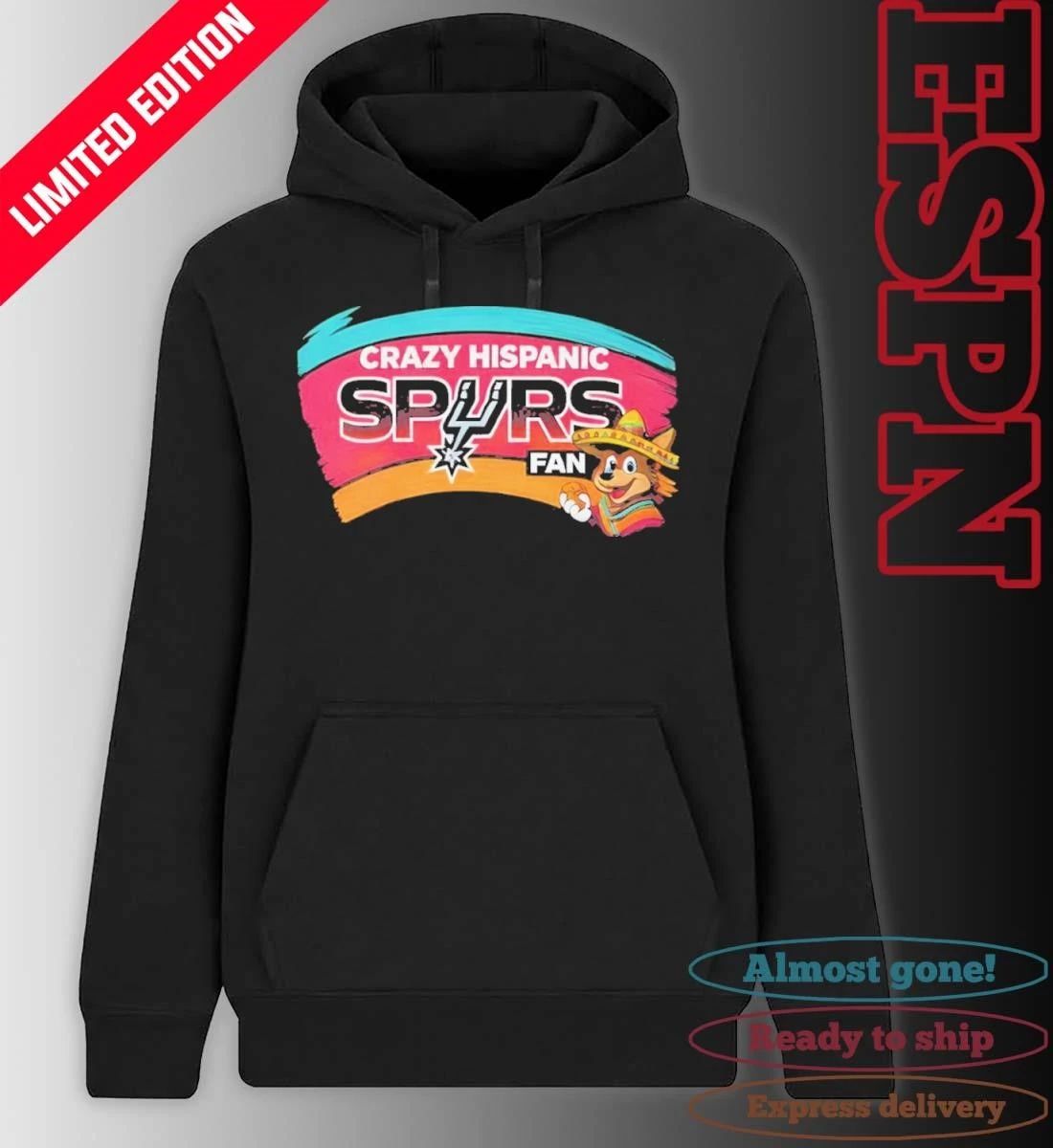Crazy Hispanic Spurs Fan 2026 Shirt