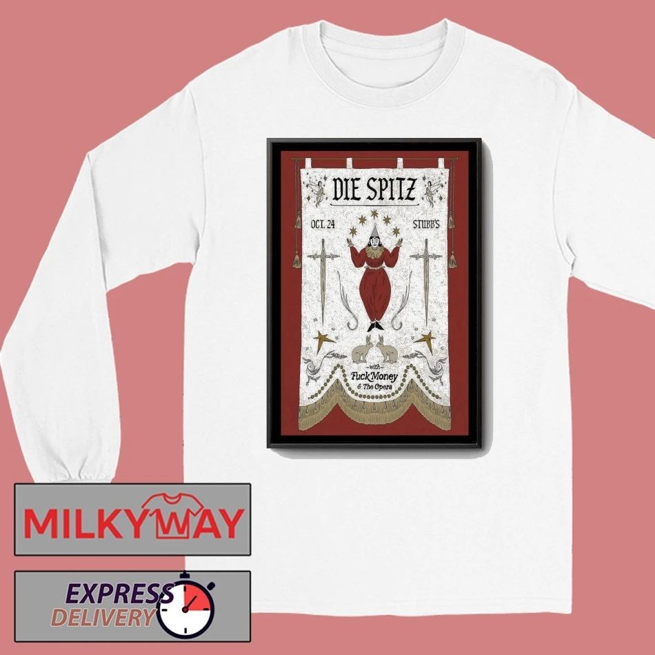 Die Spitz Tour Austin, TX 2025 Poster shirt