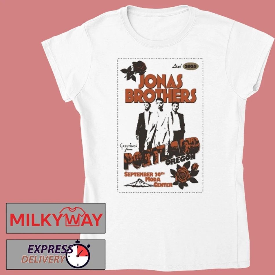 Jonas Brothers 09-20-2025 Portland, OR shirt