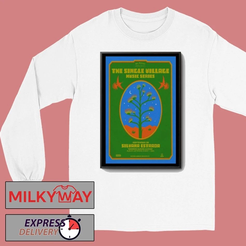 Silvana Estrada Tour Brooklyn, NY 09.28.2025 Poster shirt