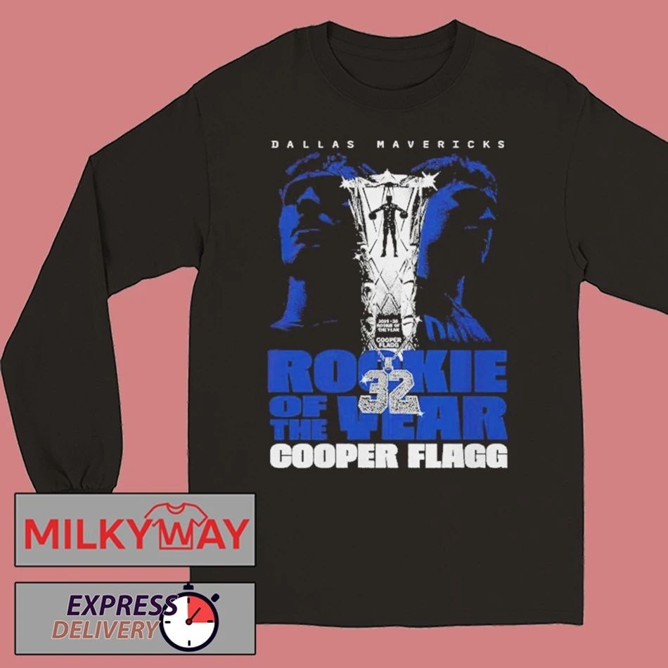 Cooper Flagg Dallas Mavericks Rookies Of The Year Chain shirt
