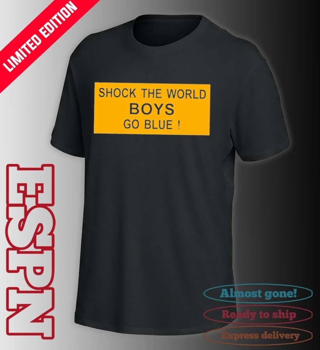 Shock The World Michigan Basketball Shirt