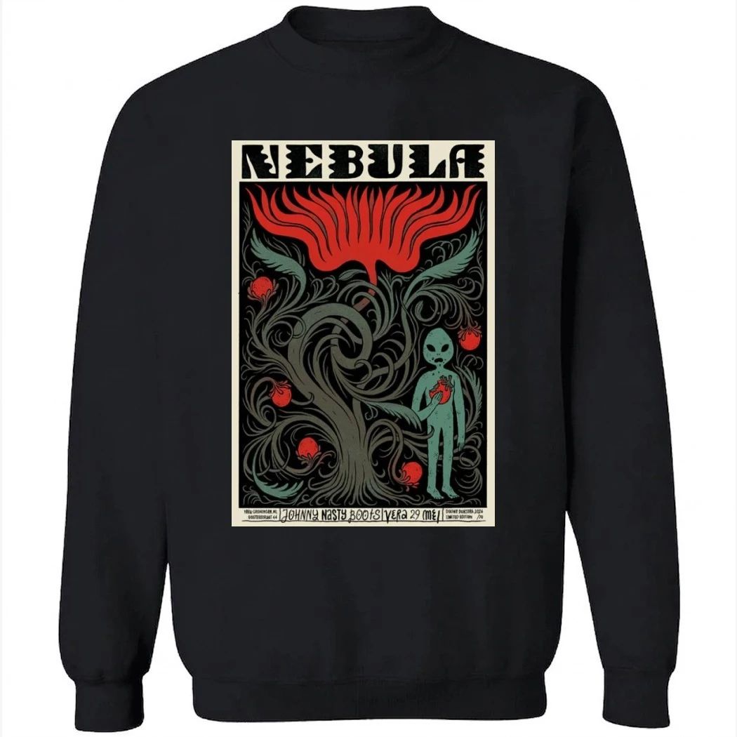Nebula May 29th 2026 in Vera, Groningen Concert Poster Shirt