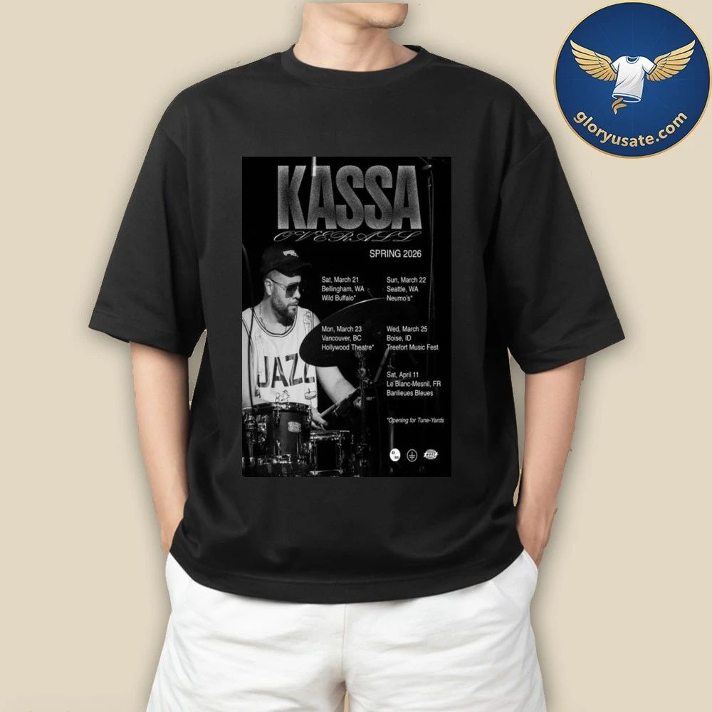 Kassa Overall Spring 2026 Tour Poster Shirt