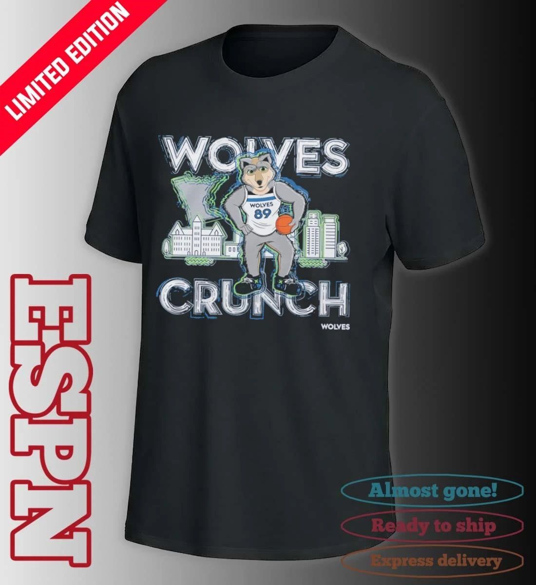 Minnesota Timberwolves Mascot City Elementized T-Shirt