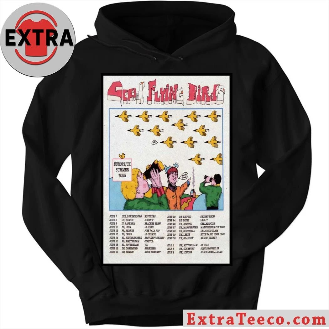 Good Flying Birds Summer EU UK Tour 2026 Poster Shirt