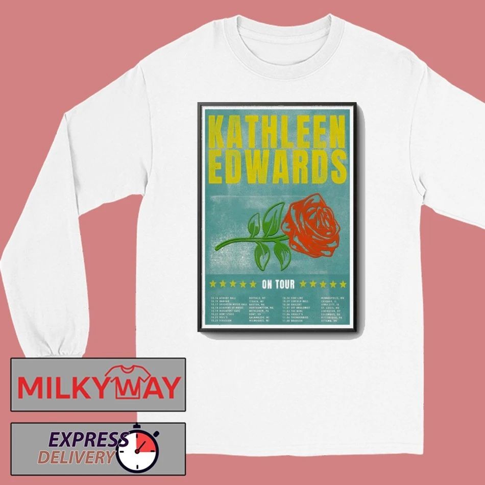 Kathleen Edwards On Tour 25 Poster shirt