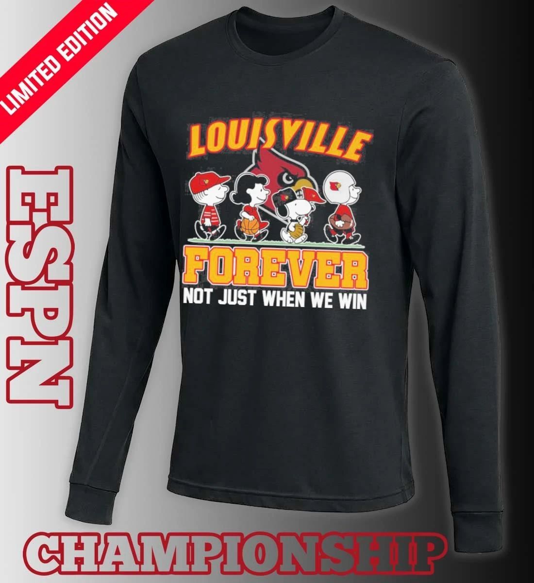 The Peanuts Characters X Louisville Cardinals Basketball Shirt