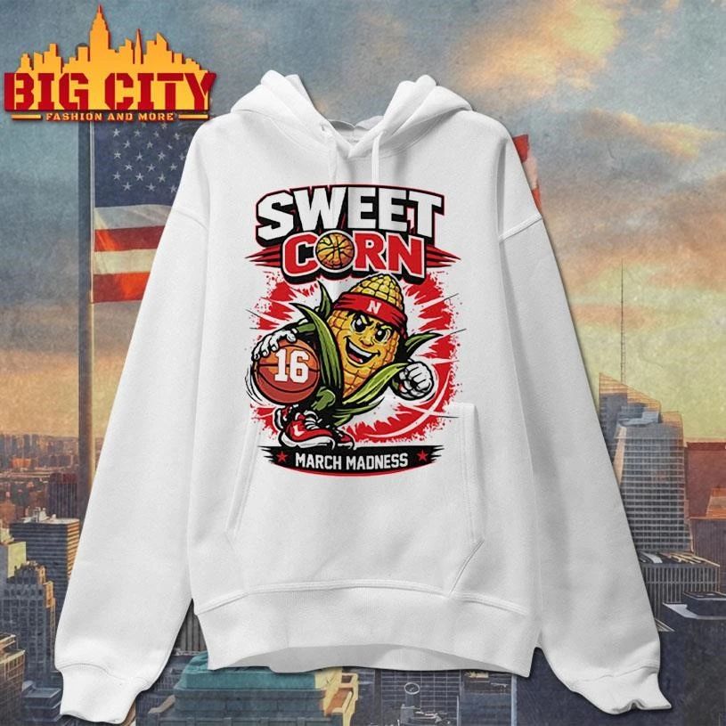 Nebraska Sweet Corn 16 March Madness College Basketball Shirt