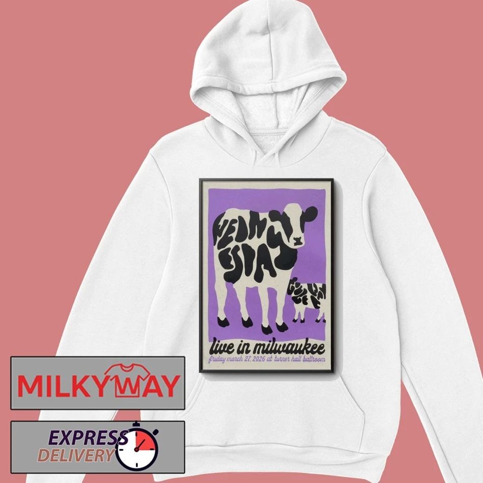 Wednesday Band March 27 2026 In Milwaukee, WI Tour Poster shirt