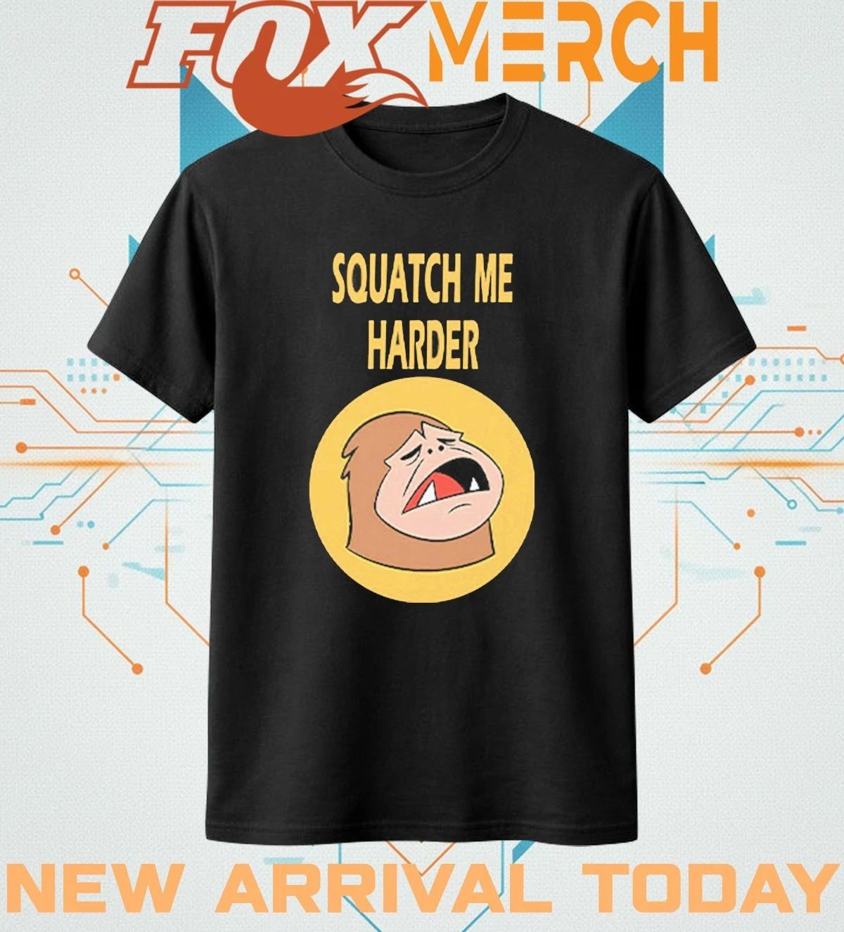 Squatch Me harder funny bigfoot meme t-shirt