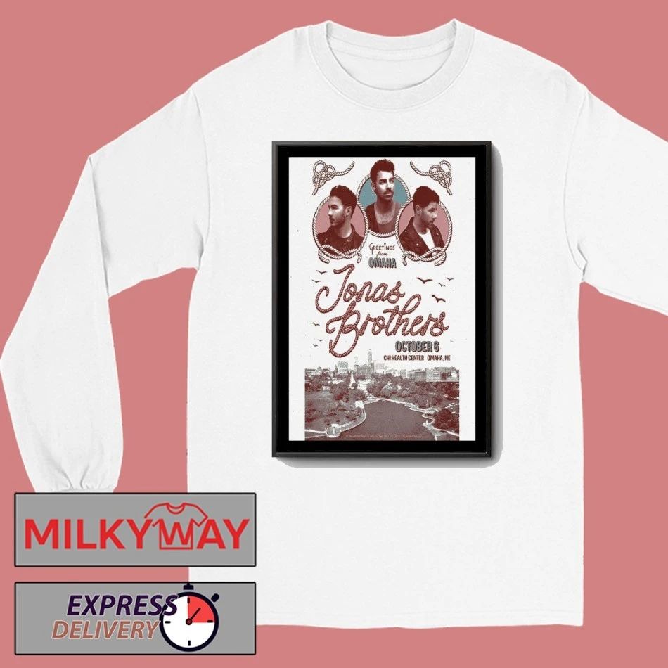 Jonas Brothers Show Jonas Brothers 10 06 2025 Poster shirt
