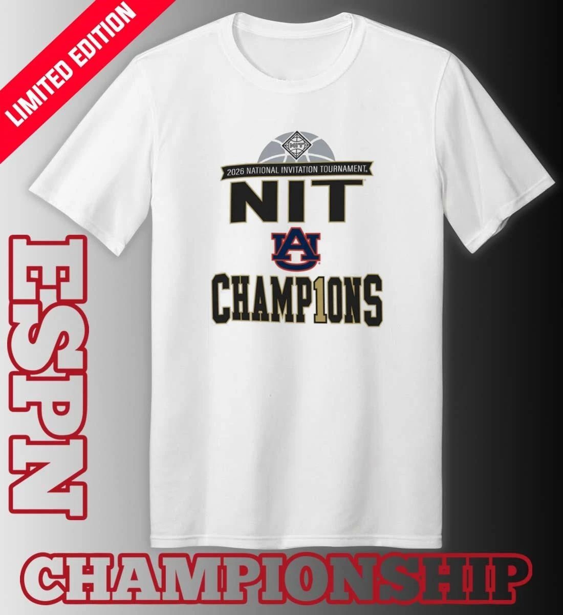 DI Men’s Basketball Postseason NIT Champions Auburn Tigers Shirt